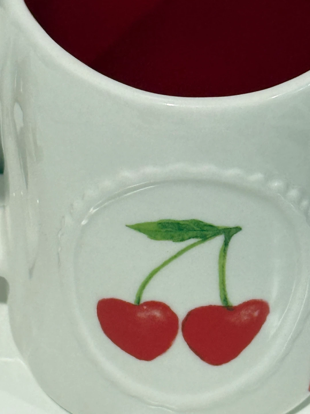 🥕Rae Dunn "Mon Cherry" Mug - photo 2