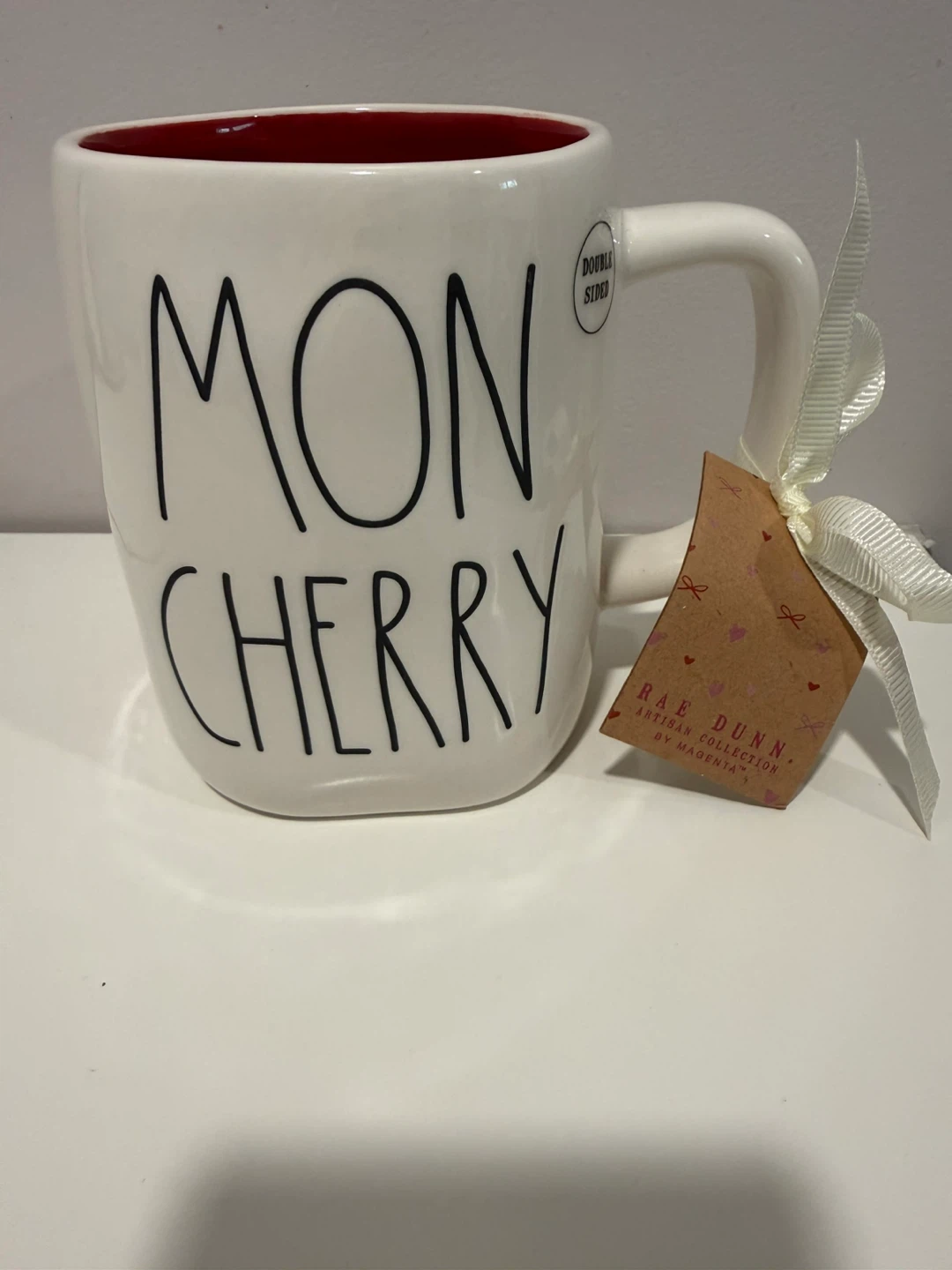 🥕Rae Dunn "Mon Cherry" Mug