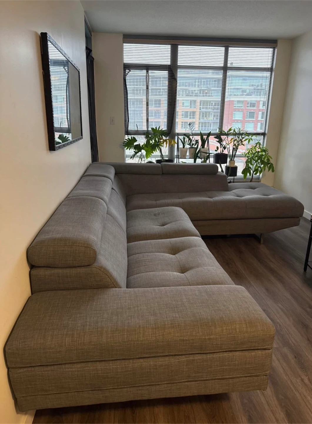Grey Sectional Sofa - photo 2