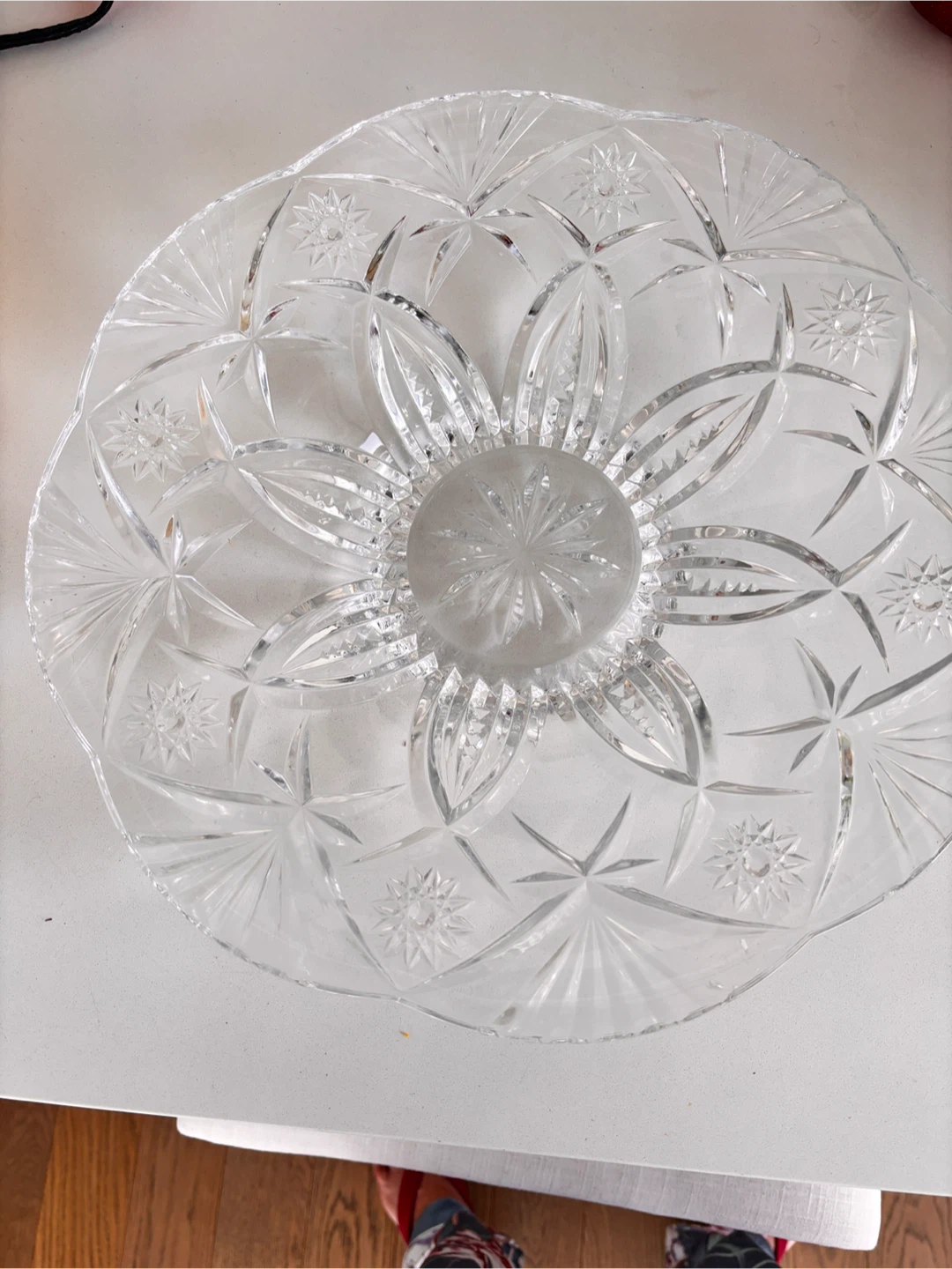 Crystal Serving Platter - photo 3