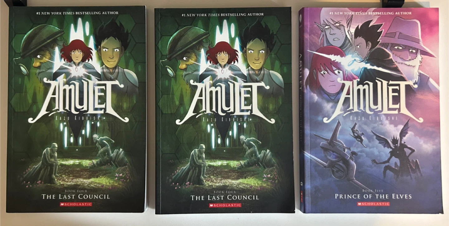 Amulet Graphic Novel Collection 📚 Volumes 1–7 (2× Volume 4) - photo 3