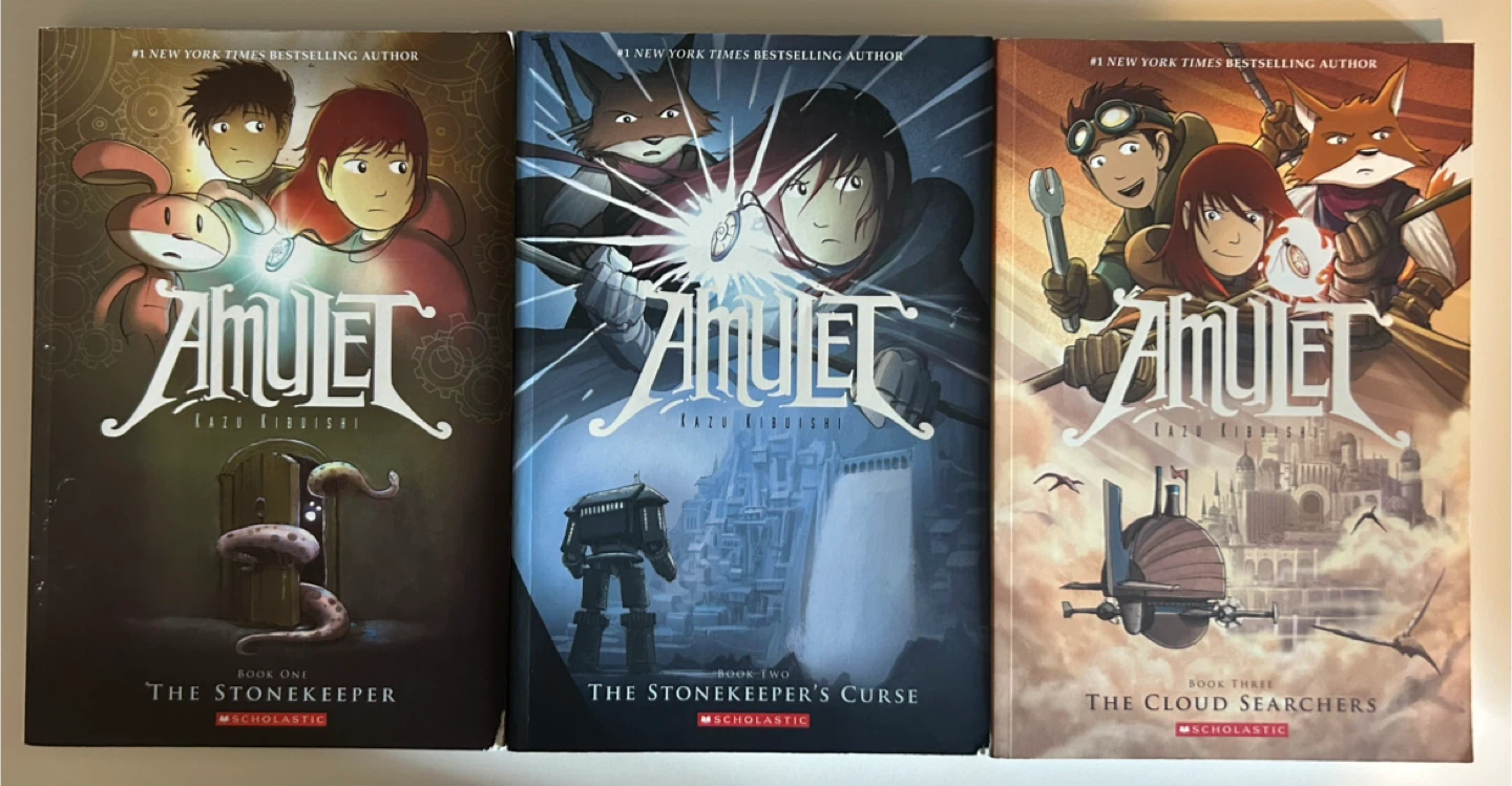 Amulet Graphic Novel Collection 📚 Volumes 1–7 (2× Volume 4) - photo 2