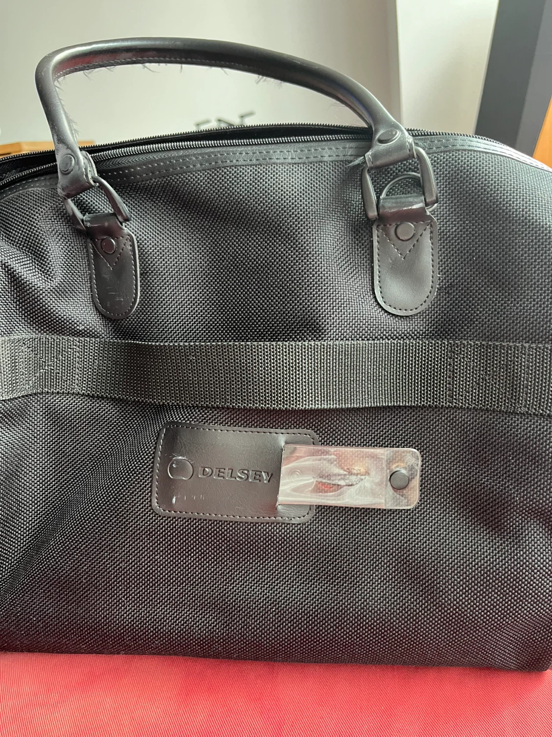 Delsey Black Duffle Bag