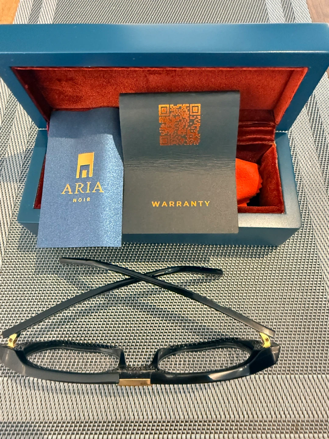 ARIA NOIR Eyeglasses with Case - photo 3