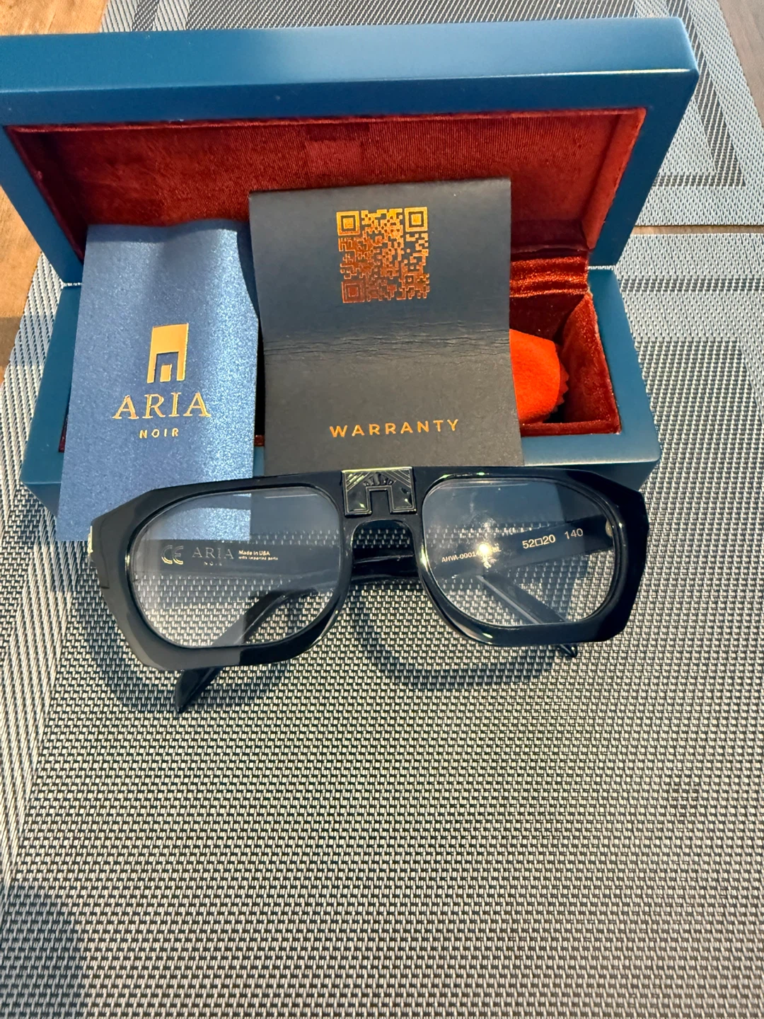 ARIA NOIR Eyeglasses with Case - photo 5