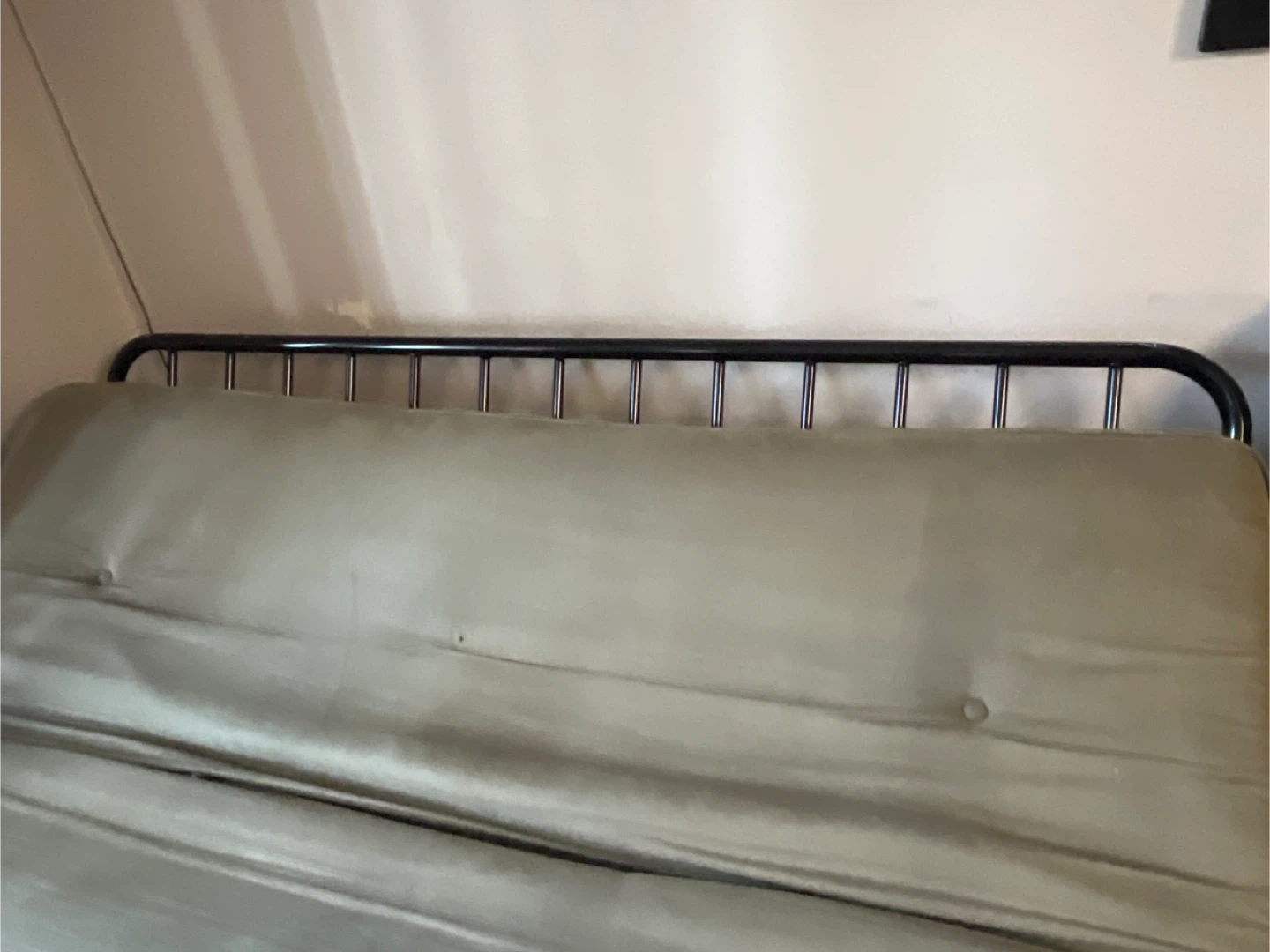 Futon Sofa Bed - Beige - photo 2