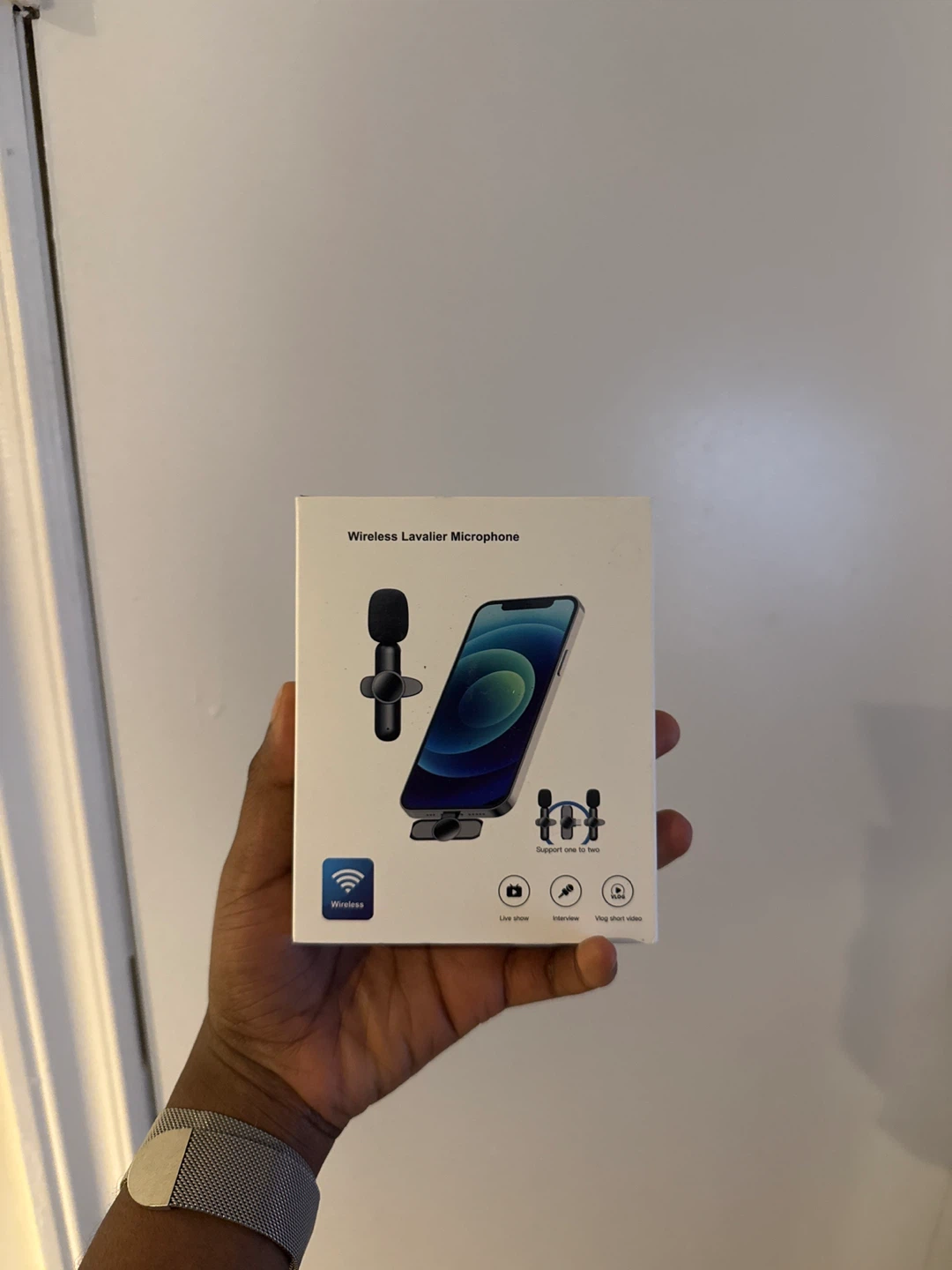 Wireless Lavalier Microphone For IPhone