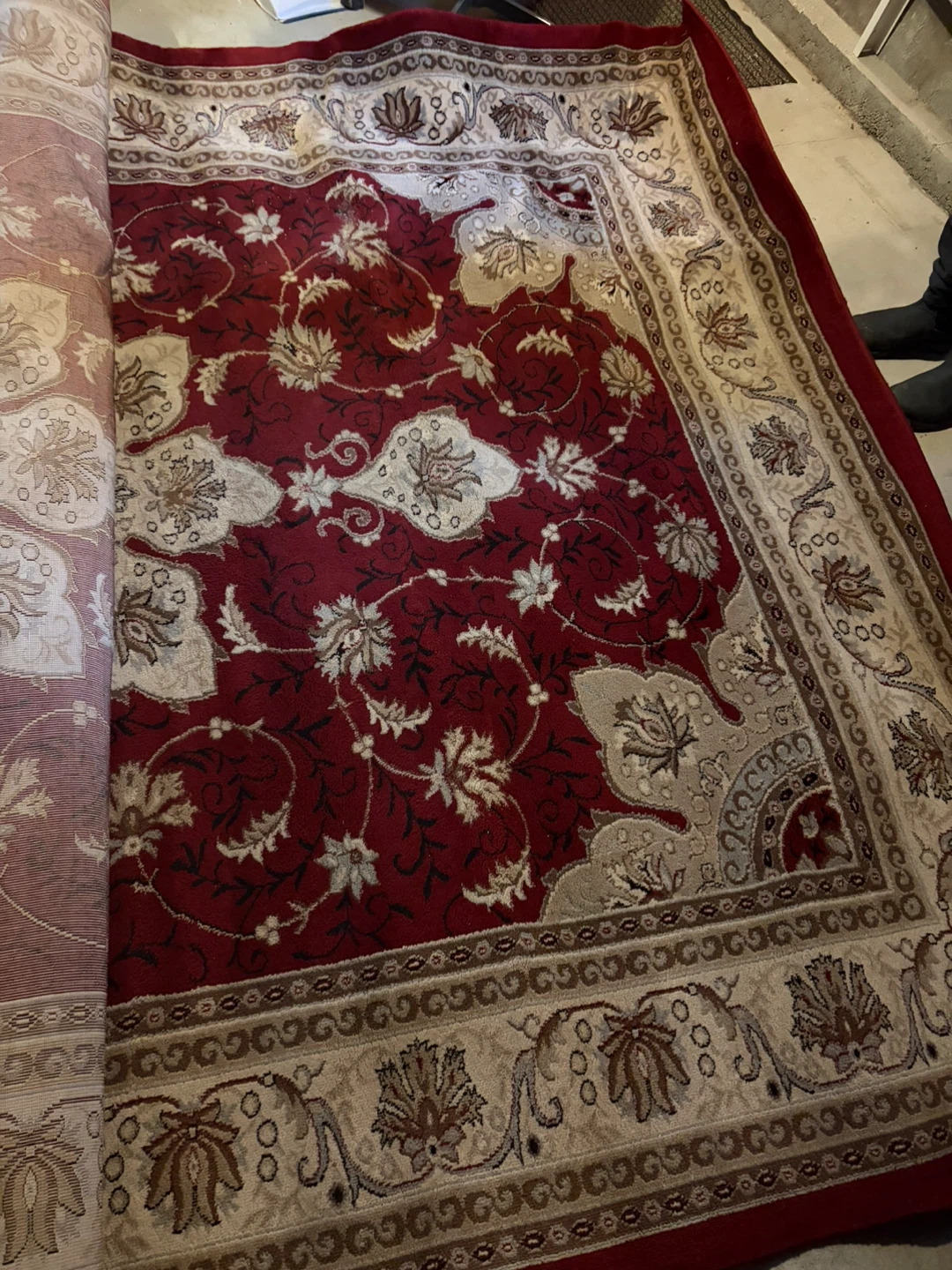 Vegas Collection Red/Cream Rug 240x330cm - photo 3