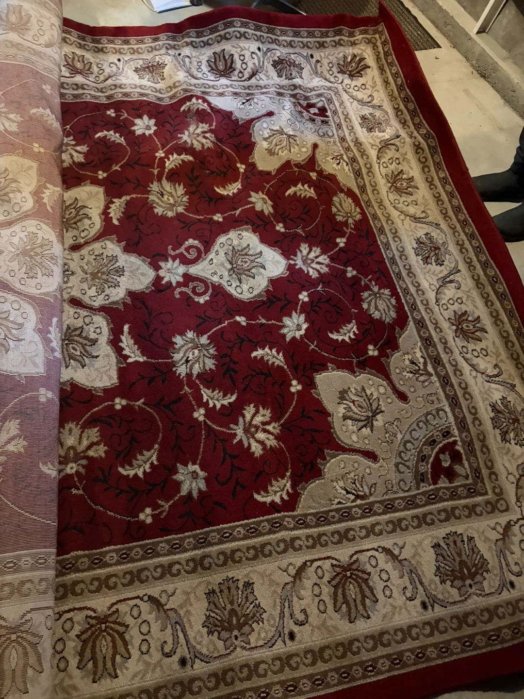 Vegas Collection Red/Cream Rug 240x330cm - photo 2