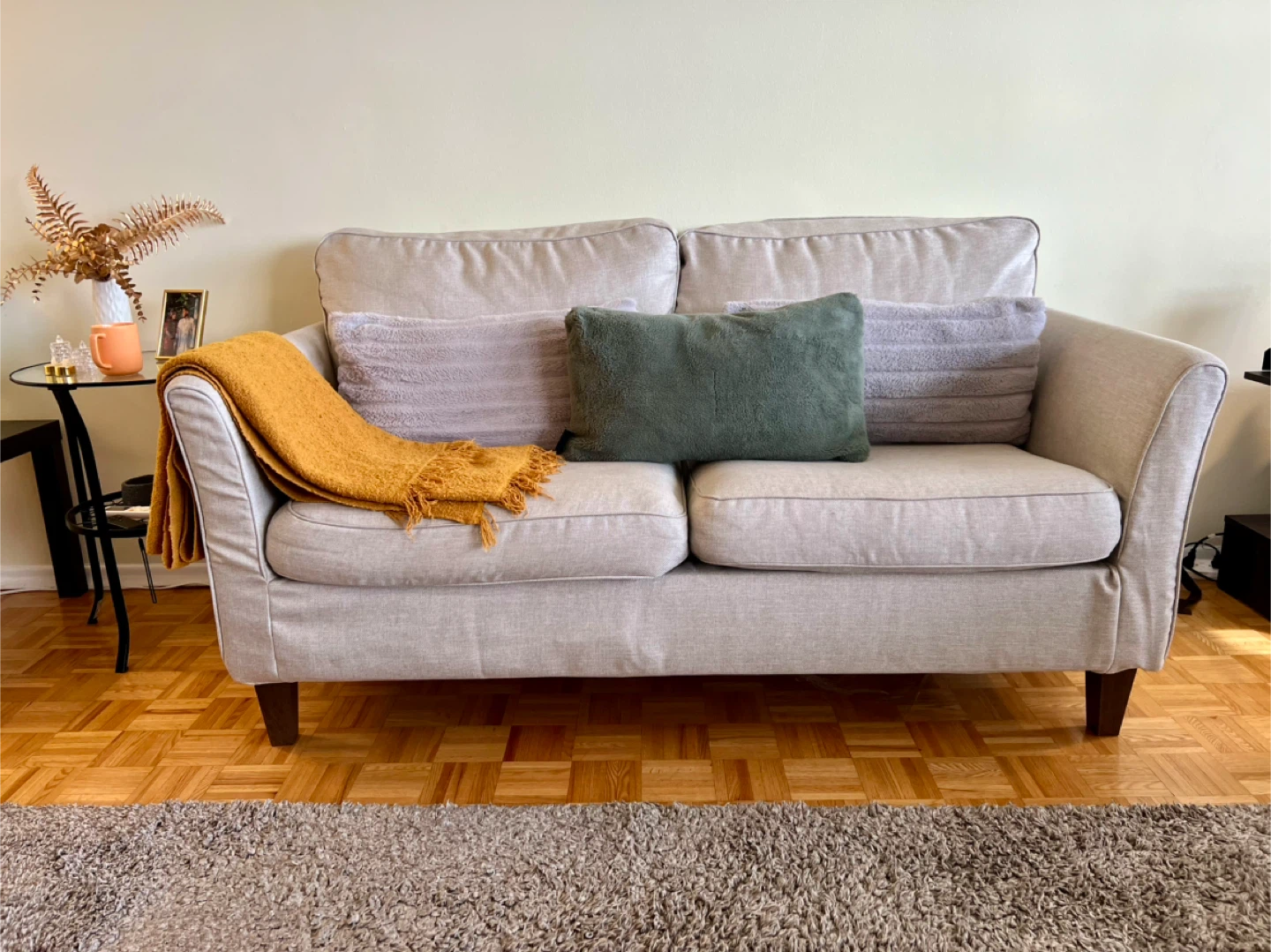 EKHOLMA Sofa, Kilanda Light Beige