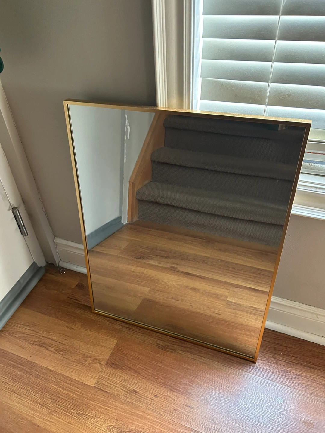 Gold Framed Mirror 22”x28” - photo 2