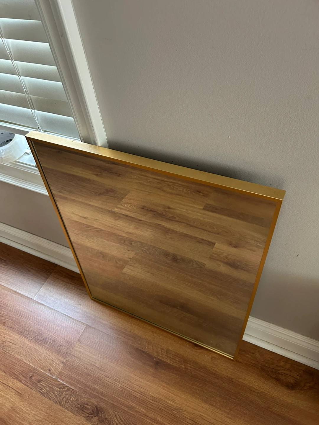 Gold Framed Mirror 22”x28”