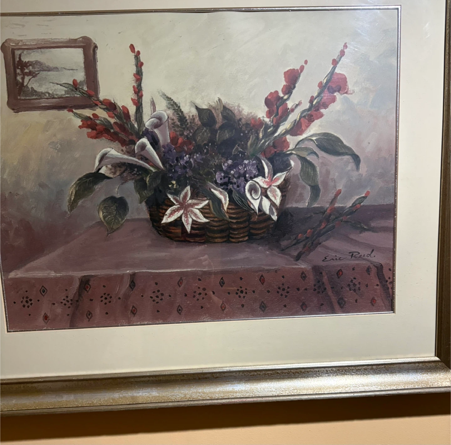 Framed Floral Still Life Painting by Eric R... - photo 5