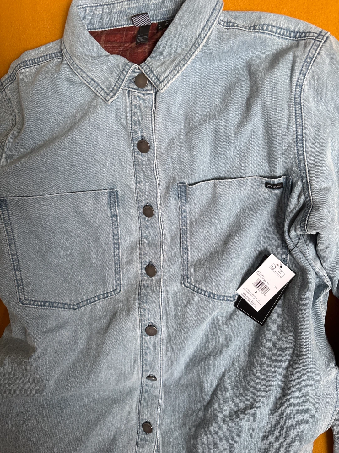 Volcom Denim Shirt Jacket - Size S