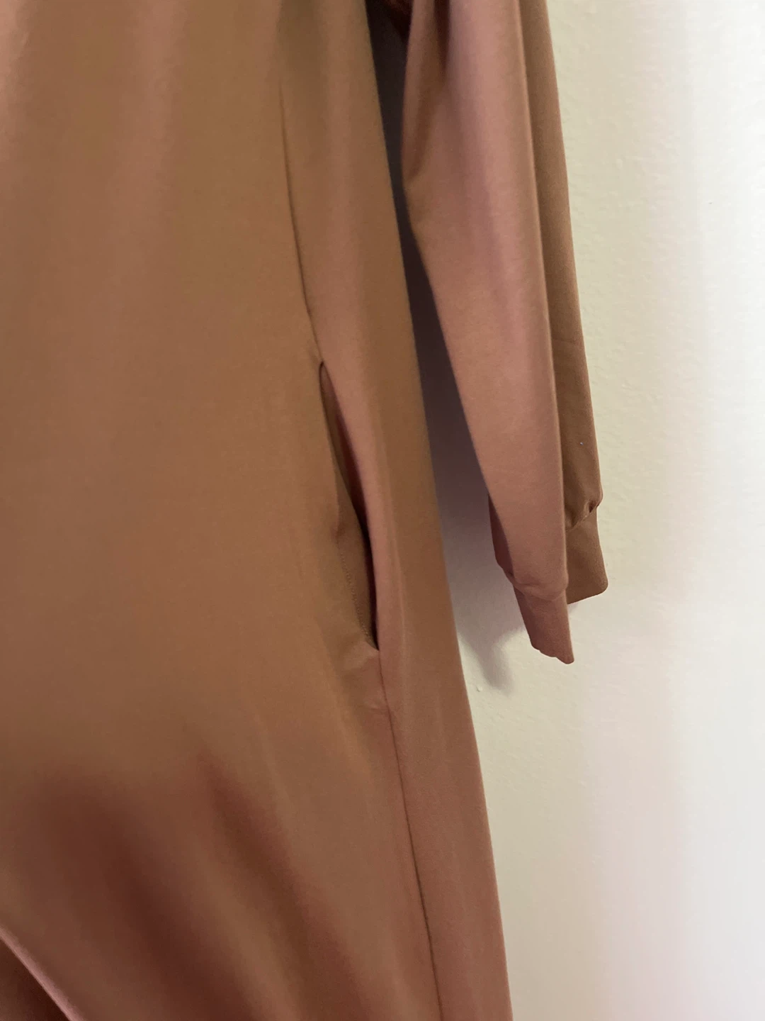 Brown Long Sleeve Maxi Dress - photo 3