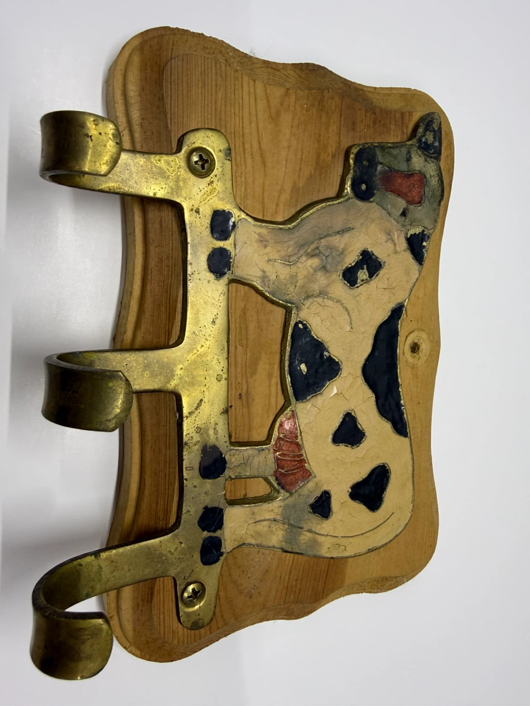 Wooden Wall Hook with Cow Design - photo 4