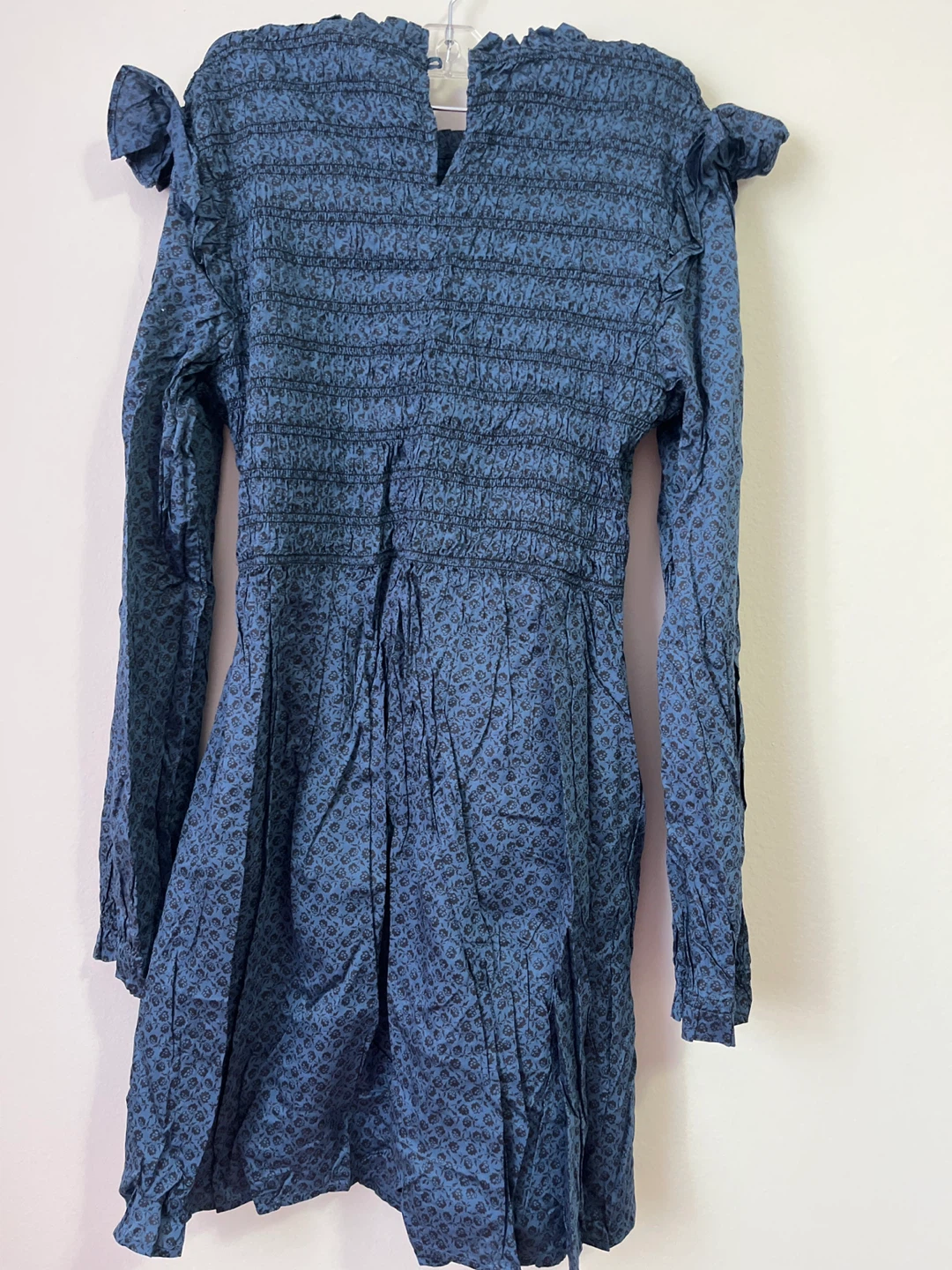 GAP Blue Floral Smocked Dress - photo 2