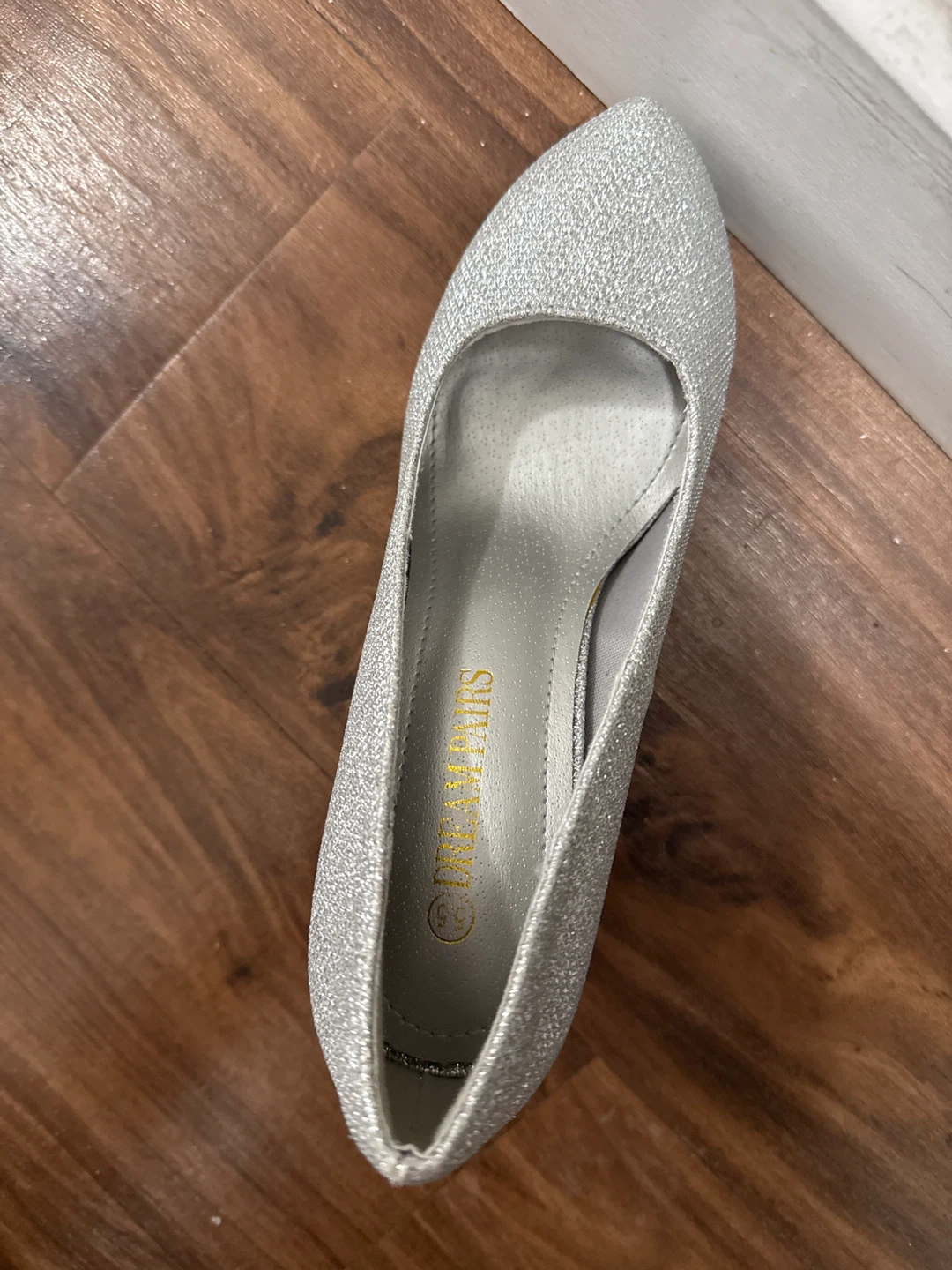 Dream Pairs Silver Glitter Heels - photo 5