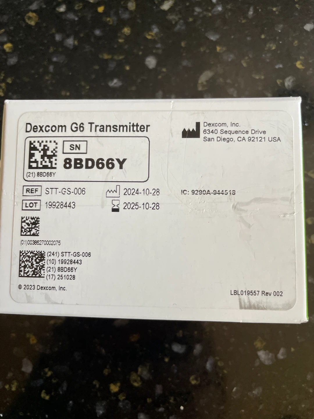 Dexcom G6 Transmitter and Sensor - photo 4