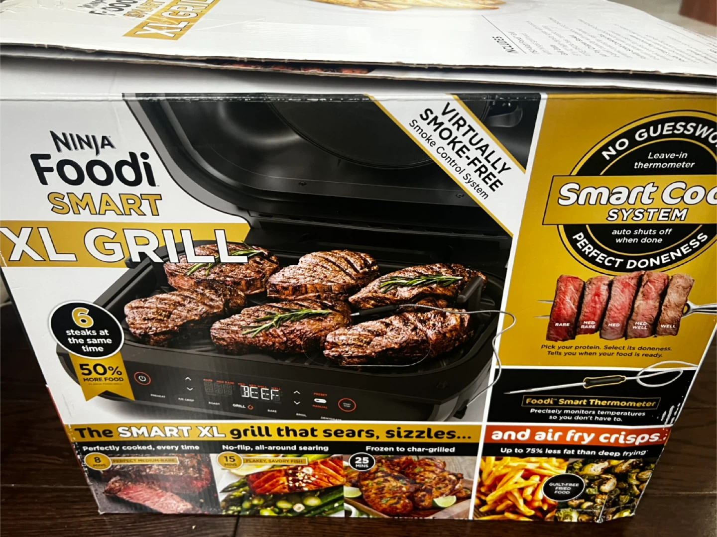 For sale ninja foodi smart XL grill new