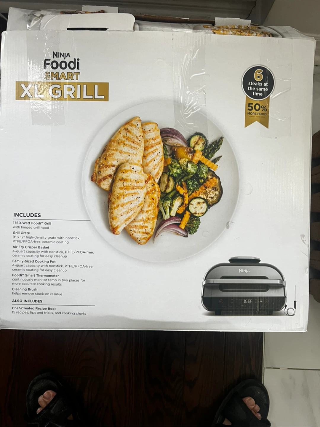 For sale ninja foodi smart XL grill new - photo 2