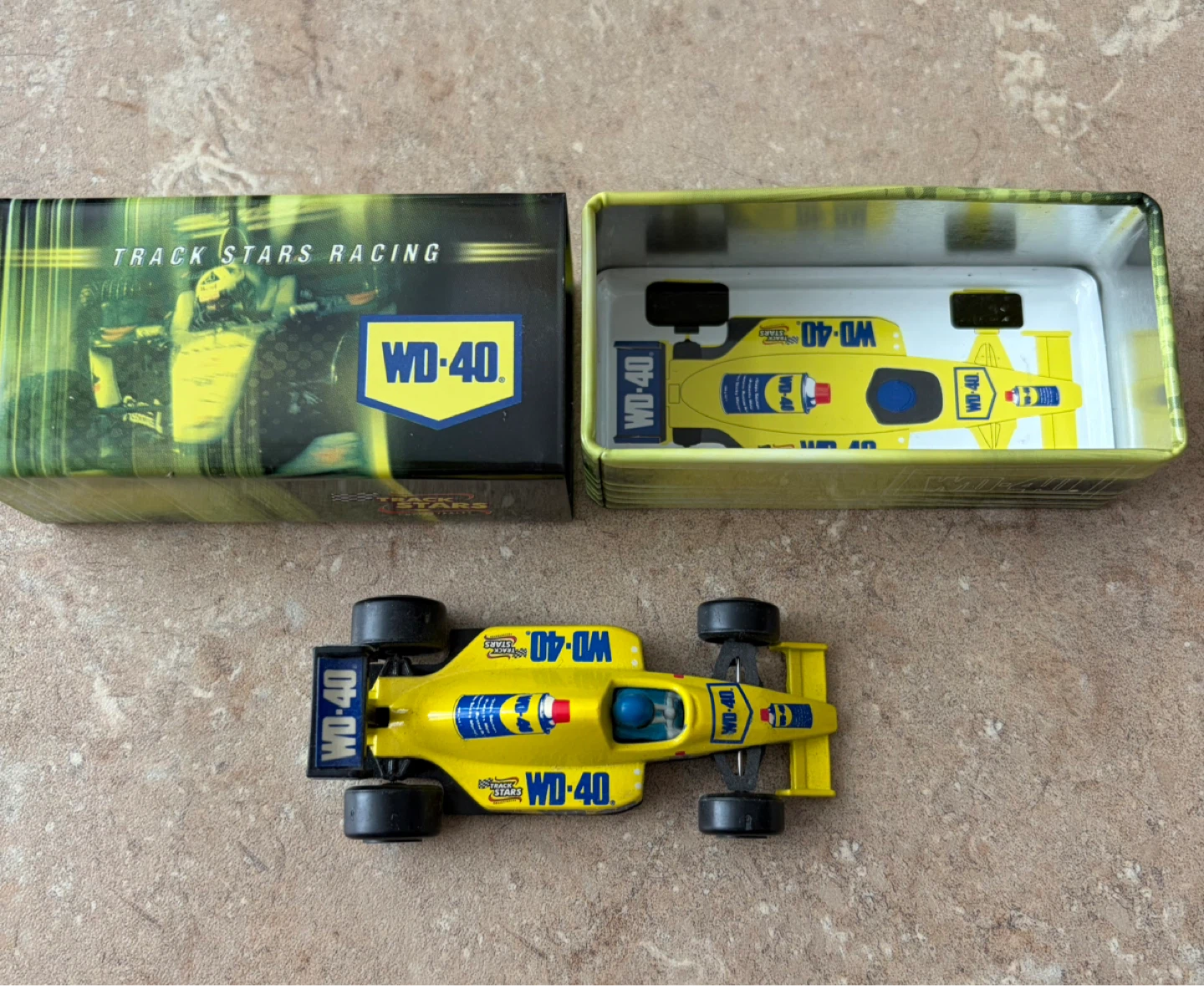 WD-40 Track Stars Racing Formula 1 Toy Car