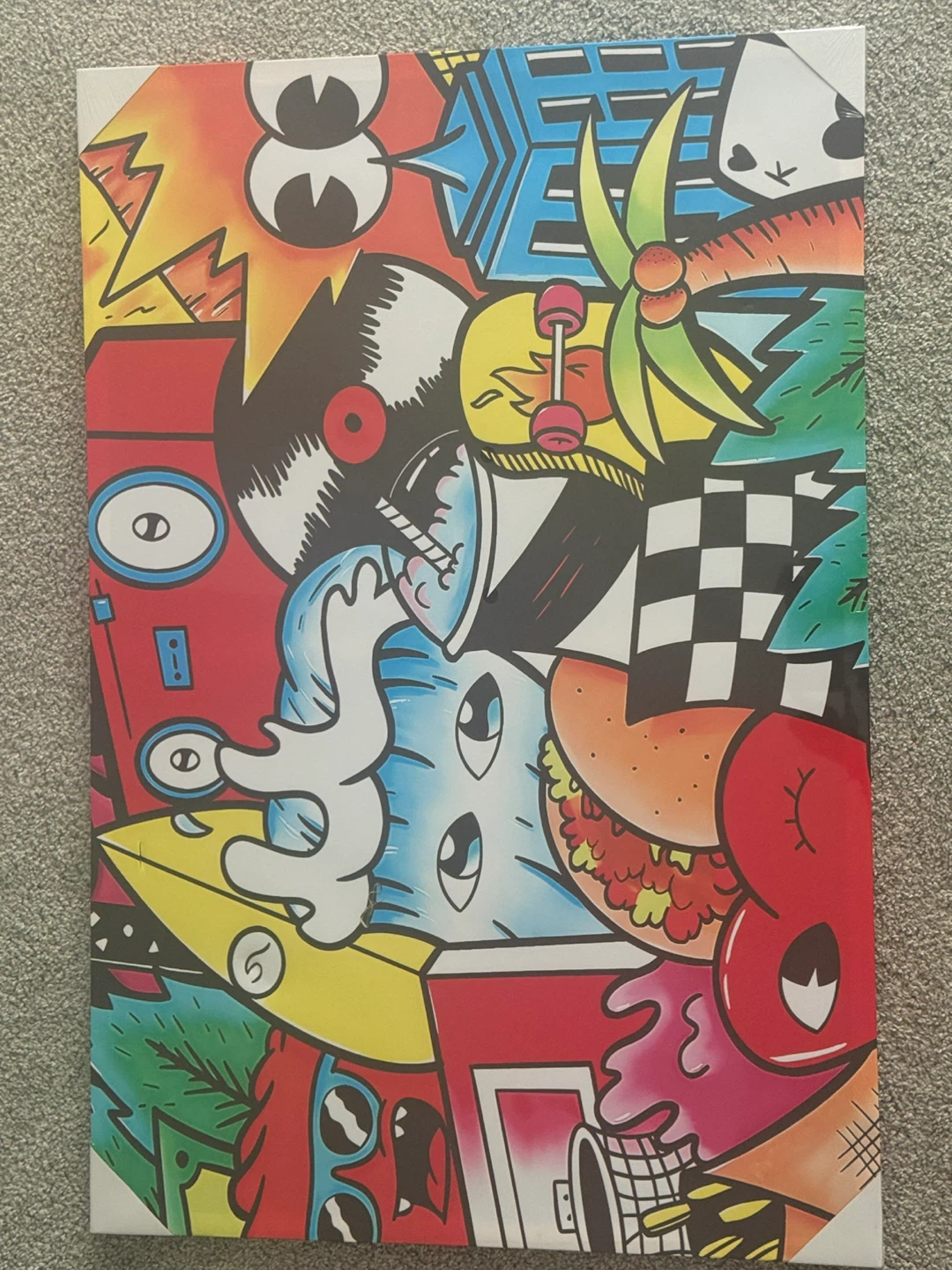 Framed Canvas Print