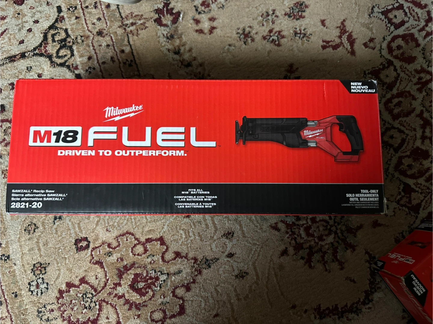 Milwaukee M18 FUEL SAWZALL Recip Saw 2821-20
