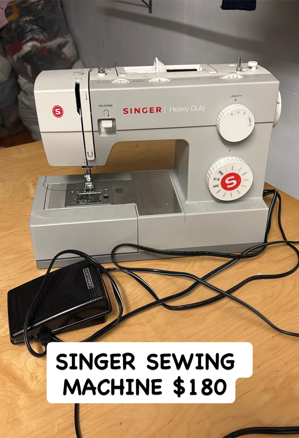 Singer Heavy Duty Sewing Machine