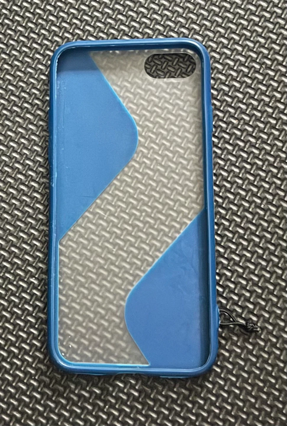 Blue and Clear Phone Case for se 2024🥕