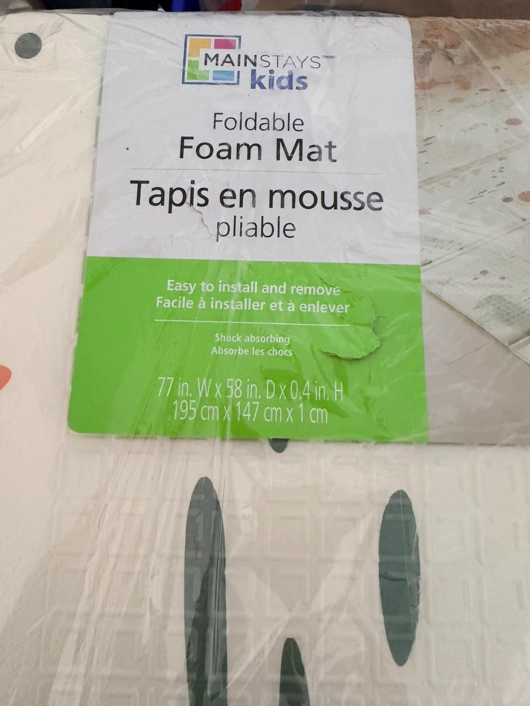 Mainstays Kids Foldable Foam Play Mat