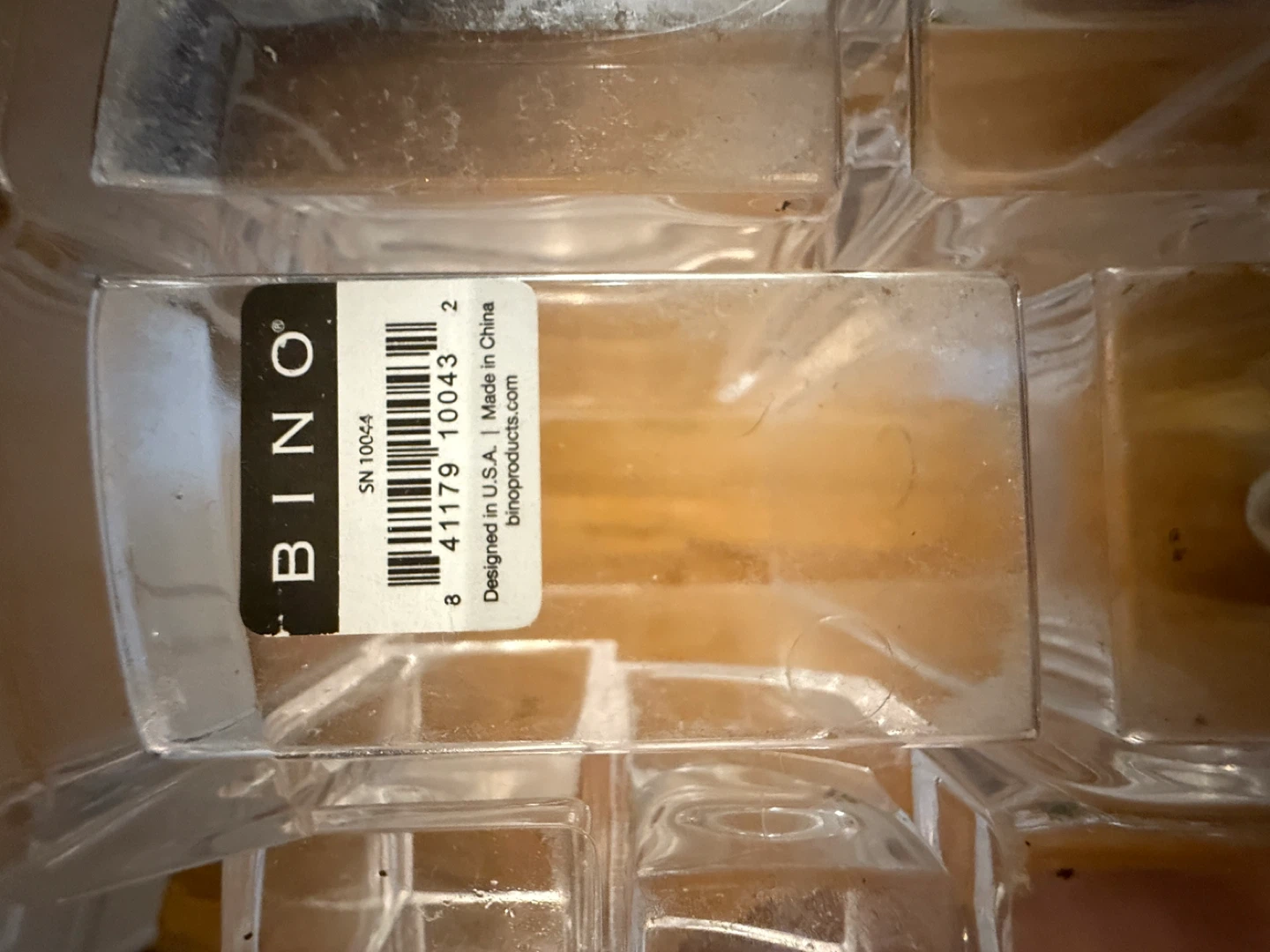 Pre-owned BINO Clear Acrylic Makeup Organizer Holder - photo 5