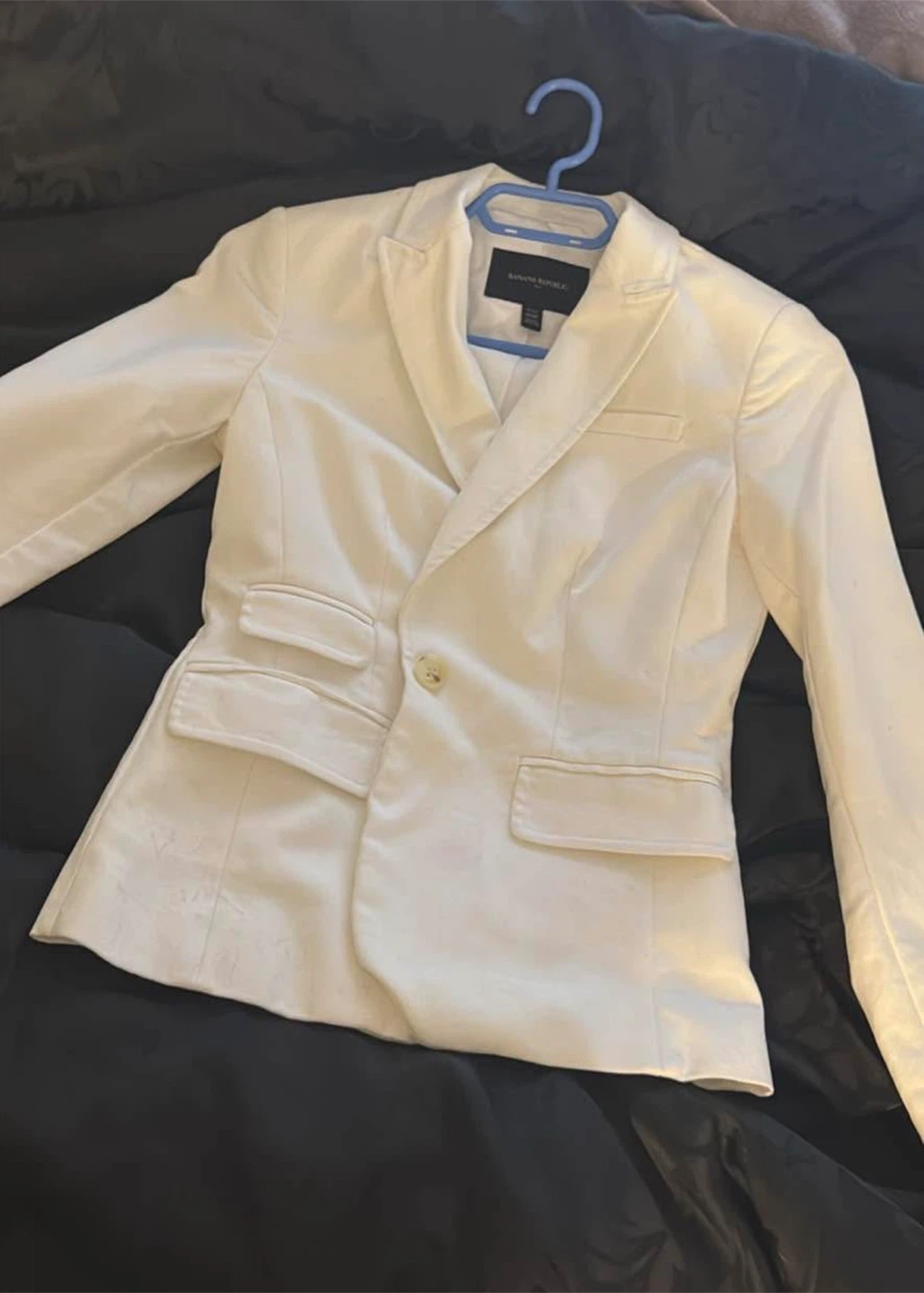 Banana Republic White Blazer