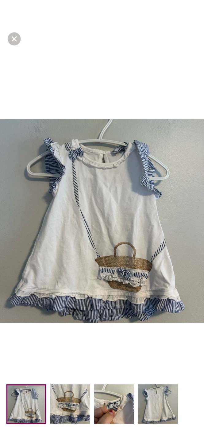 Mayoral Baby Girls Dress - 12 Months