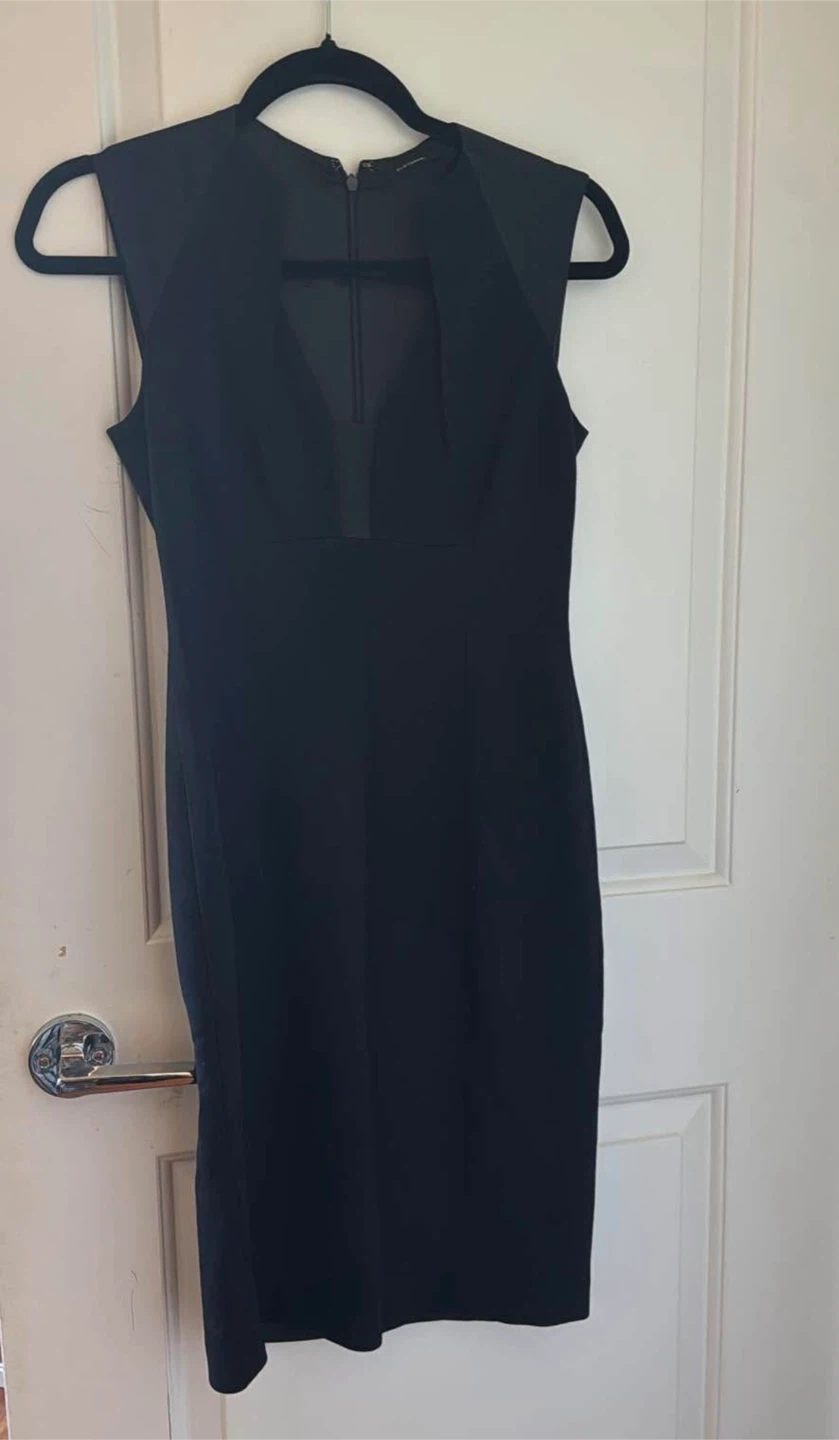 Black Sleeveless Midi Dress - photo 2