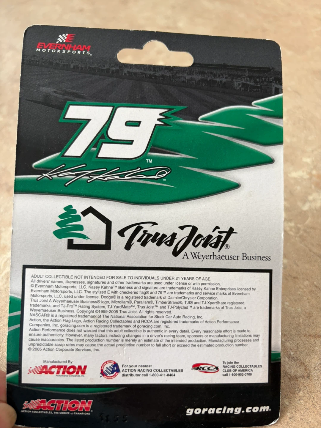 Action Racing Collectables Kasey Kahne #79 2005 Dodge Charger - photo 3
