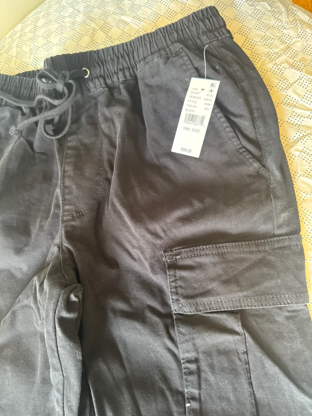 PacSun Black Cargo Pants - photo 2