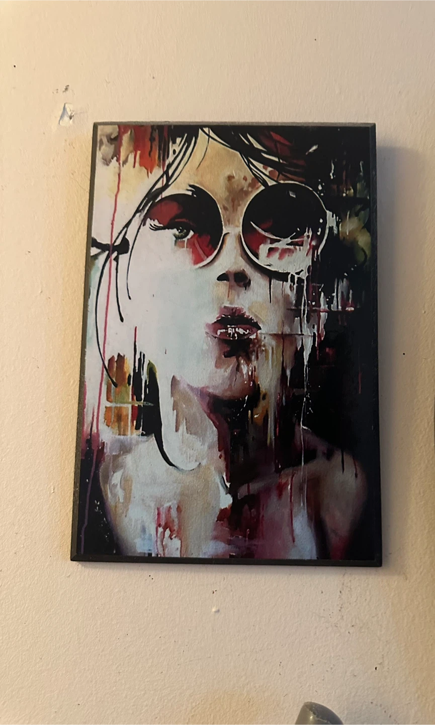 Abstract Portrait Wall Art
