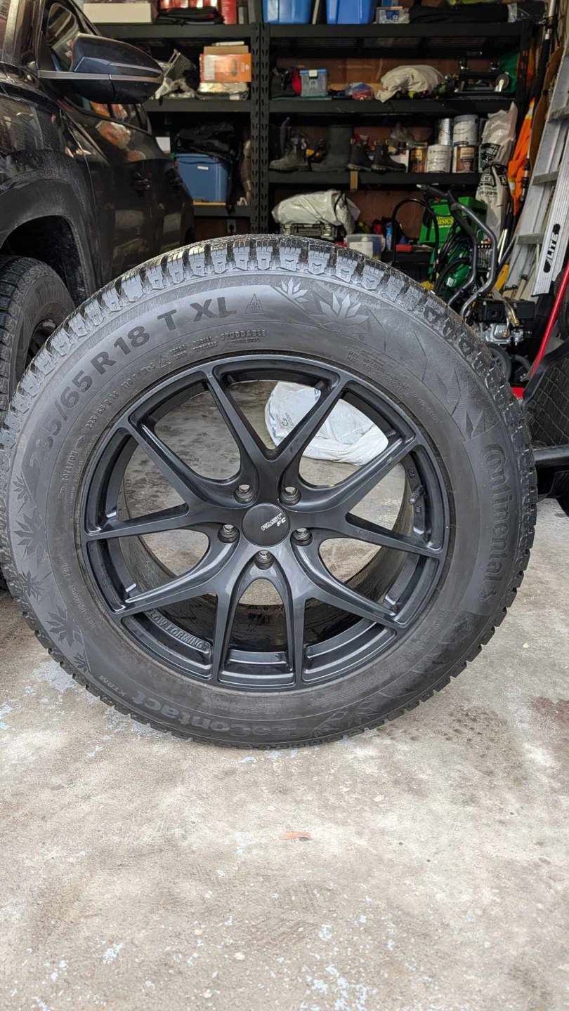 Continental IceContact XTRM Winter Tires with Rims - photo 3