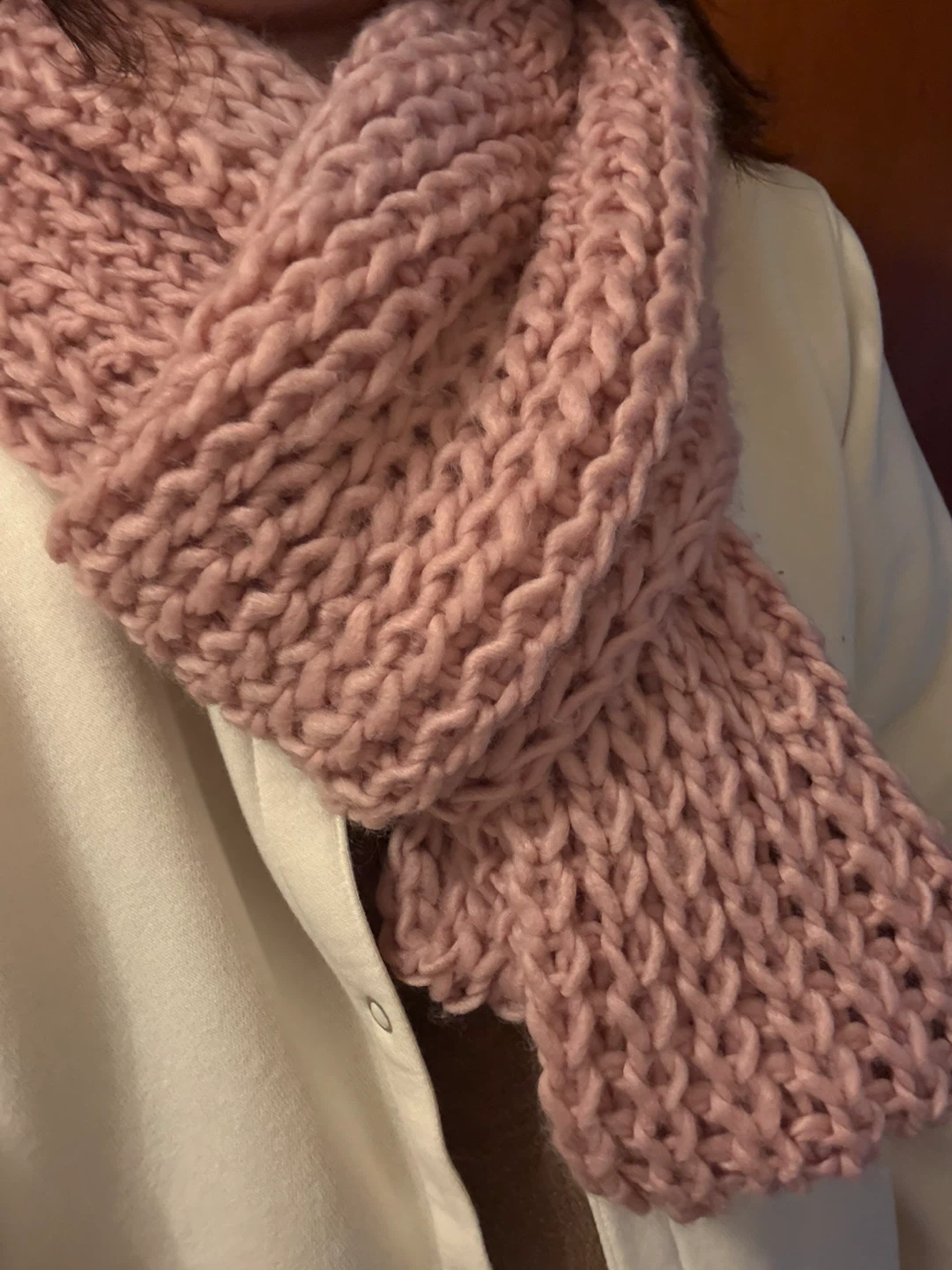 Knit Scarf - pink