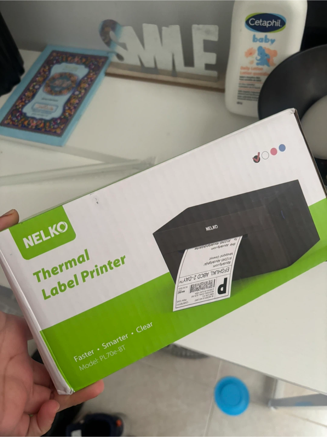 Nelko Thermal Label Printer PL70e-BT