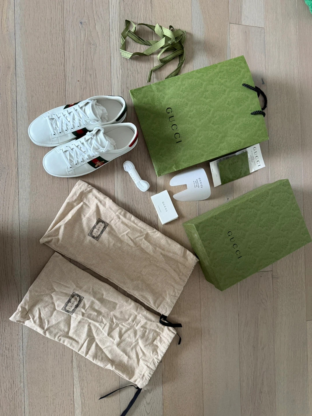 GUCCI - ace bee sneakers - euro size 38 a - photo 5