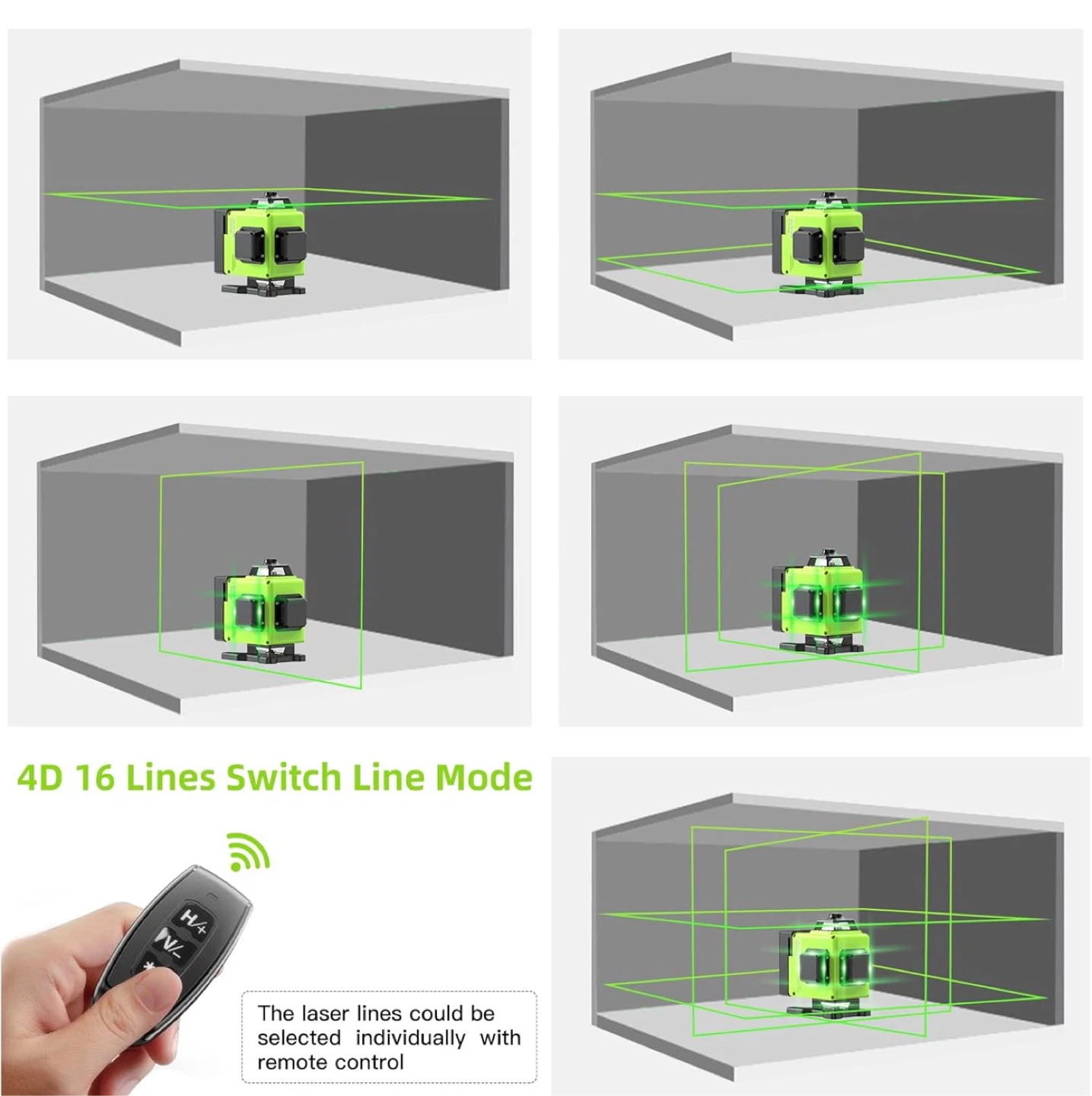 16 Lines Laser Level 360 Self Leveling - photo 2