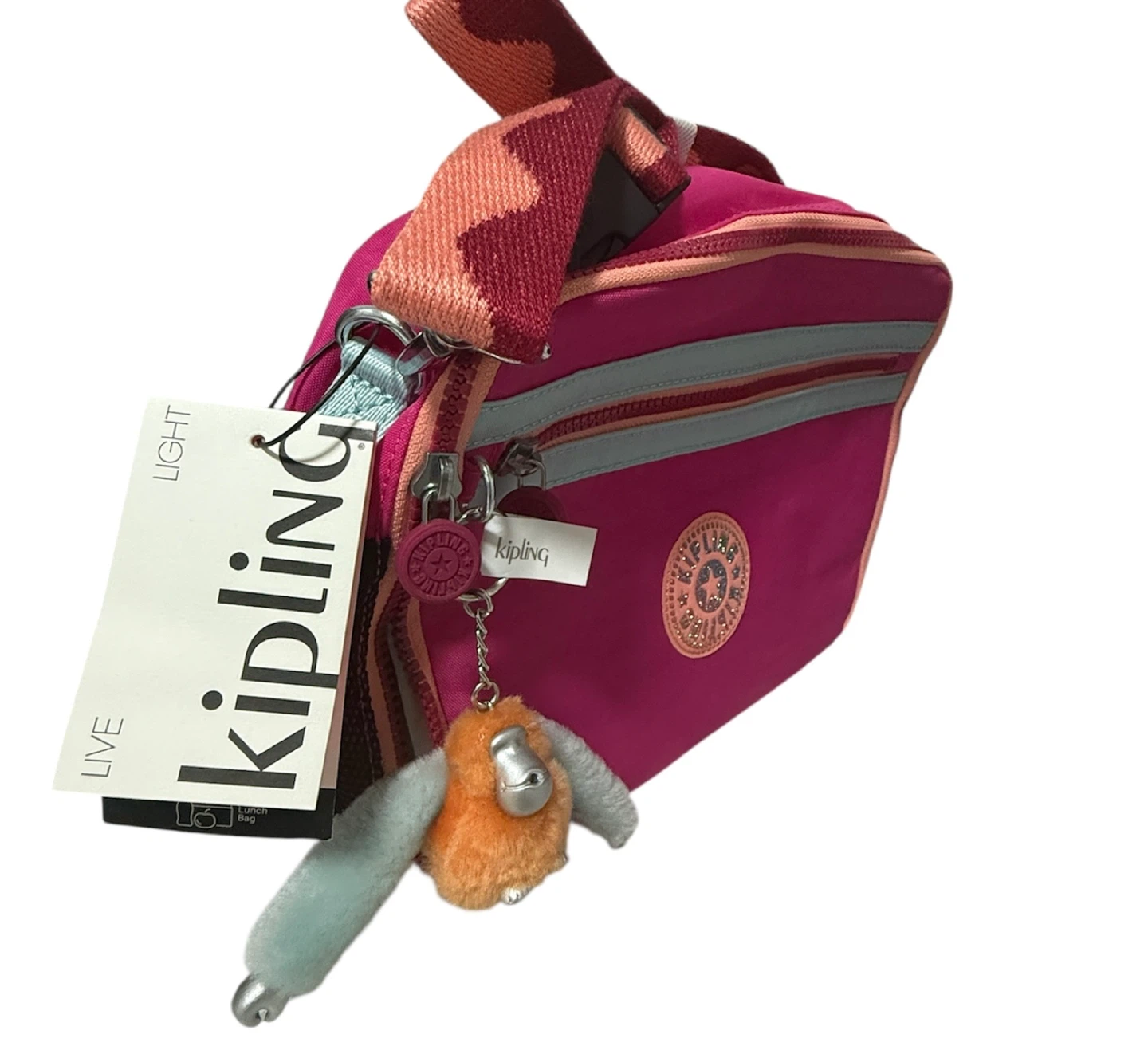 Kipling Lunch Bag Pink - photo 3