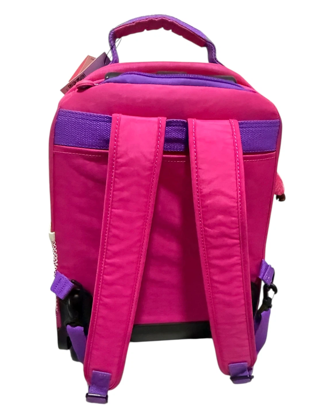 Kipling Rolling Backpack - Pink - photo 4