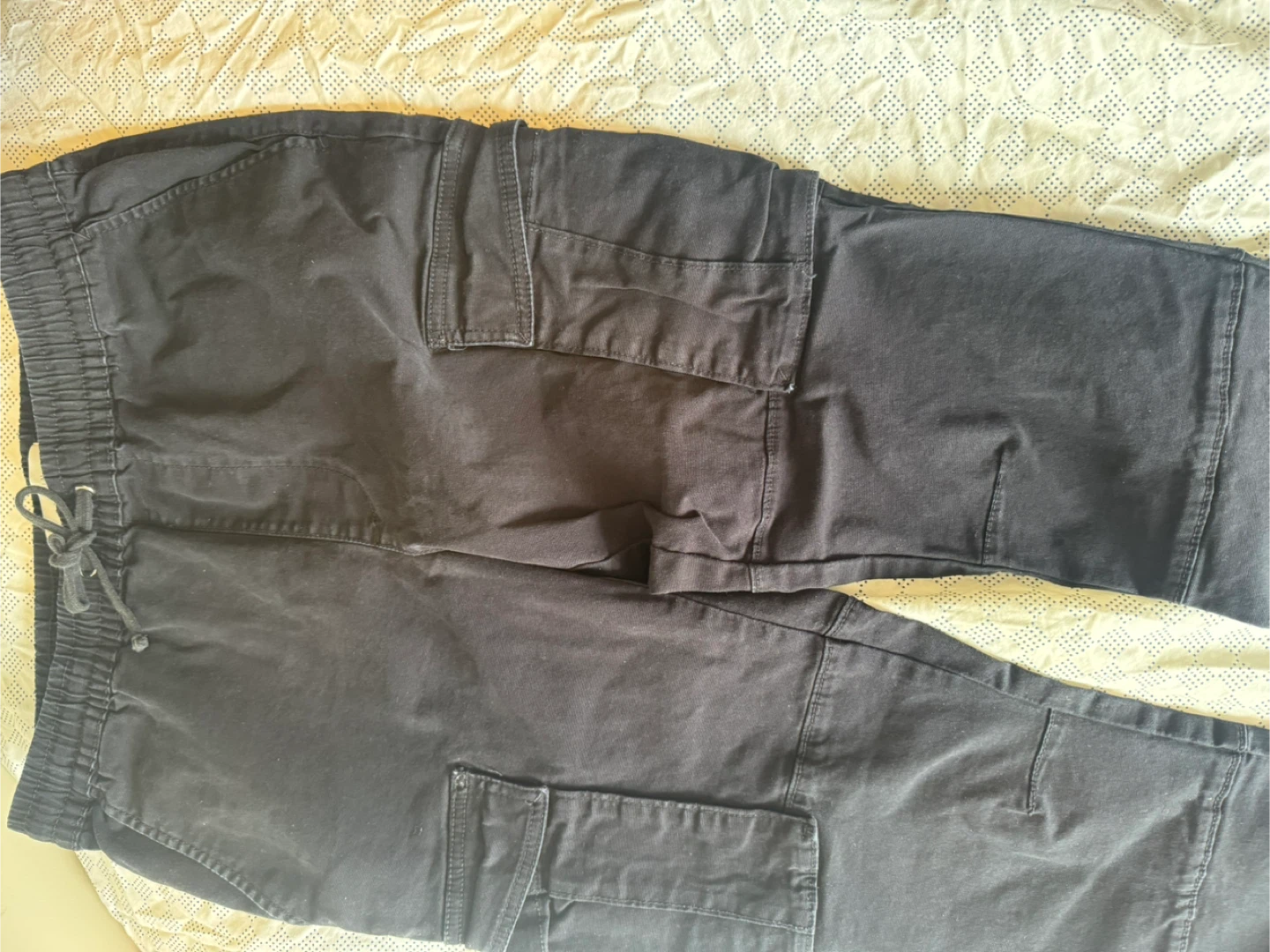 PacSun Slim Cargo Pants Black Size M - photo 5
