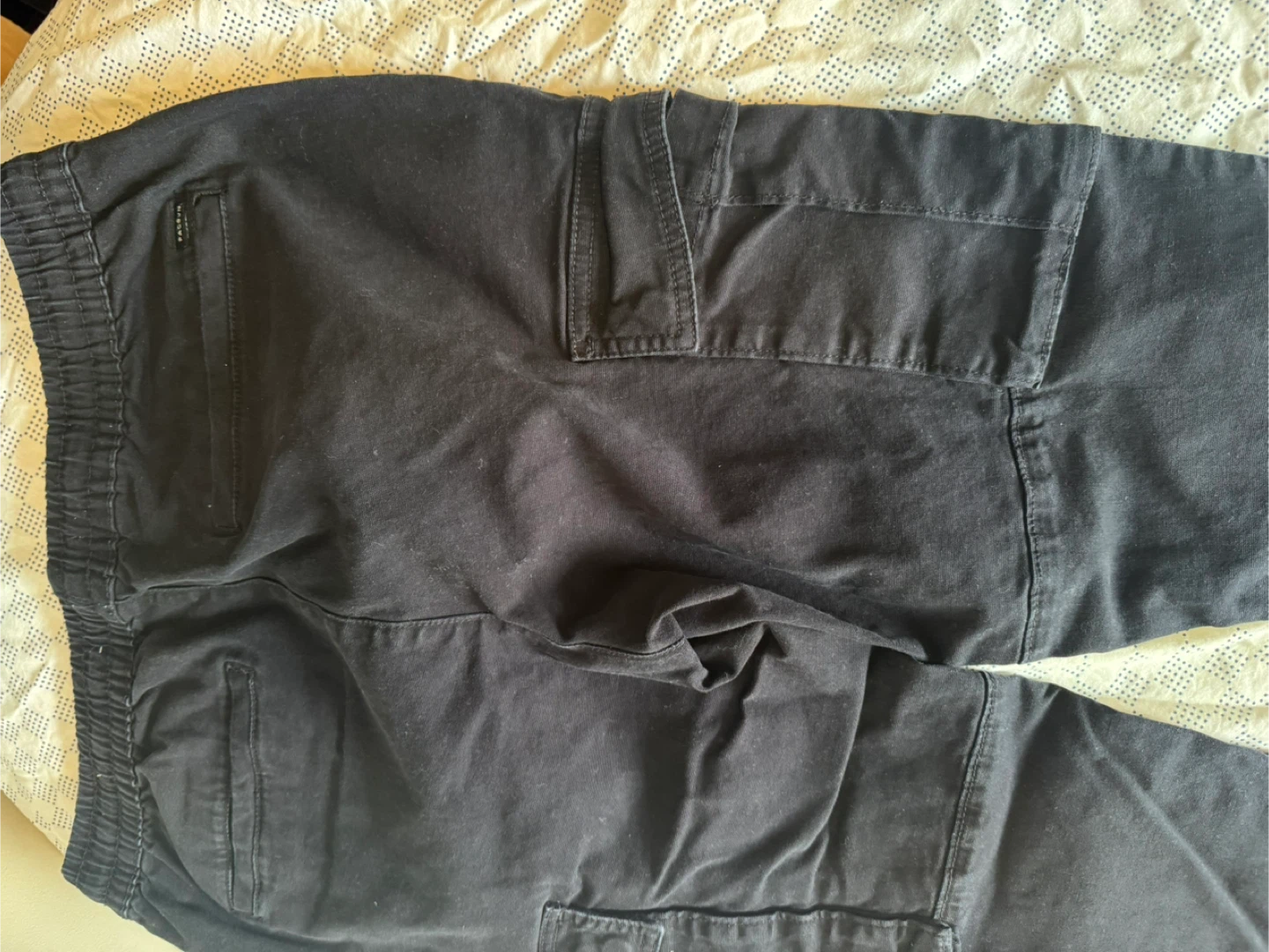 PacSun Slim Cargo Pants Black Size M - photo 2