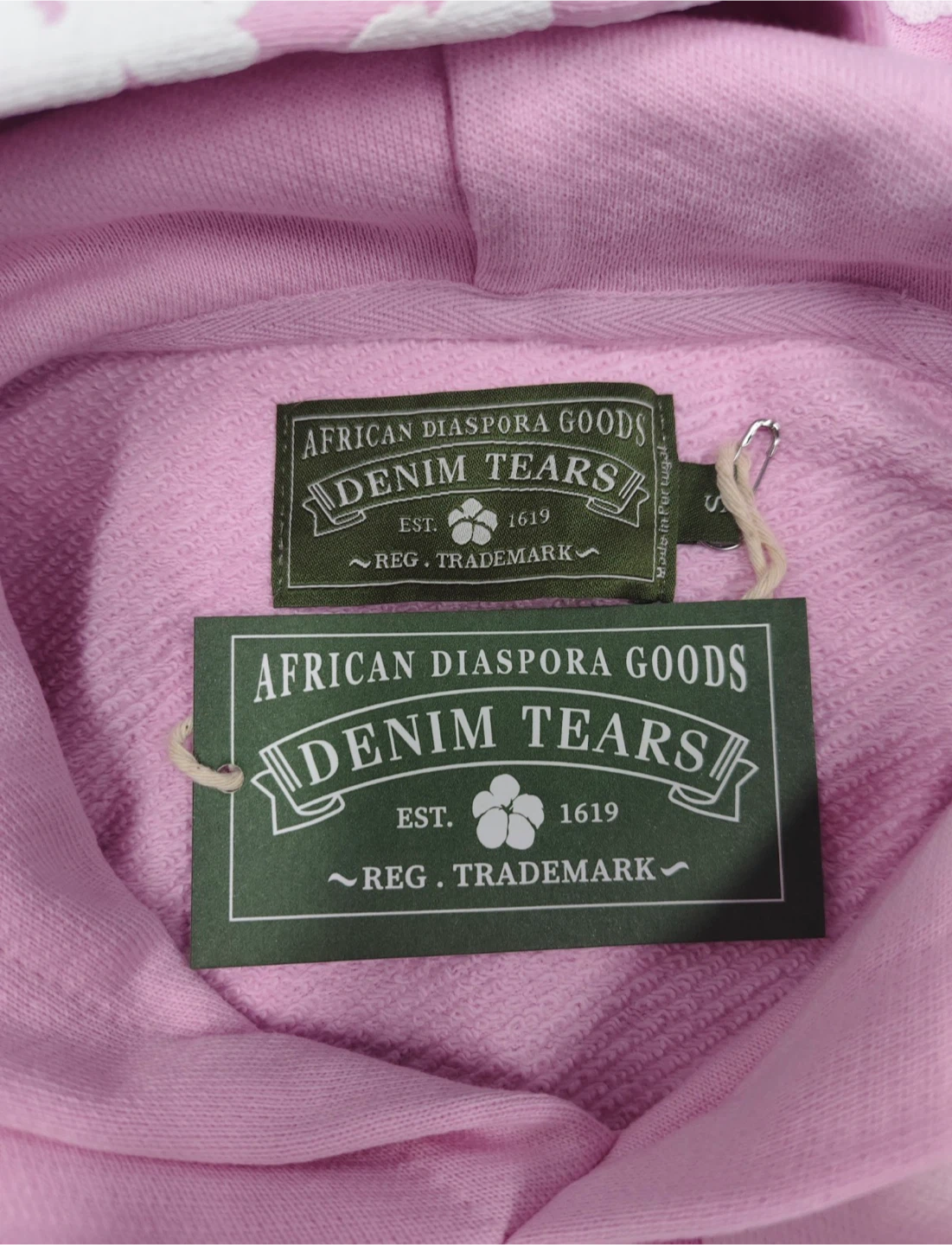 Pink Denim Tears Hoodie - photo 4
