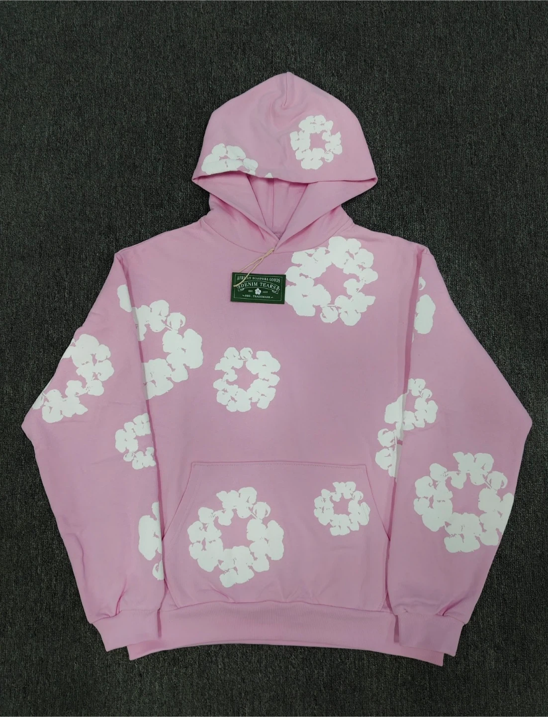 Pink Denim Tears Hoodie