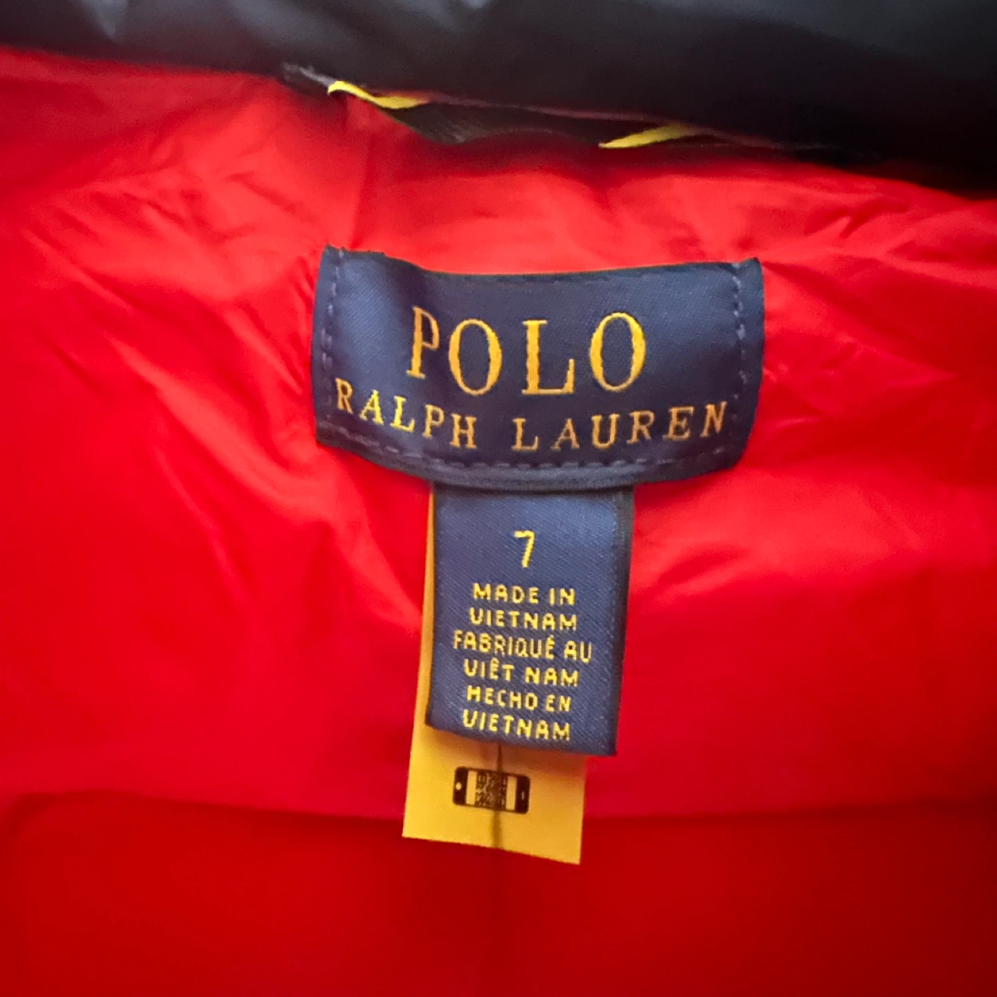 Polo Ralph Lauren Puffer Jacket Size 7 - photo 4